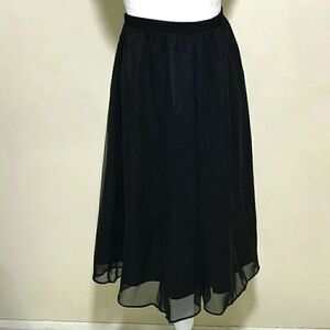 Vintage  Made In USA Black Skirt by Bonnell